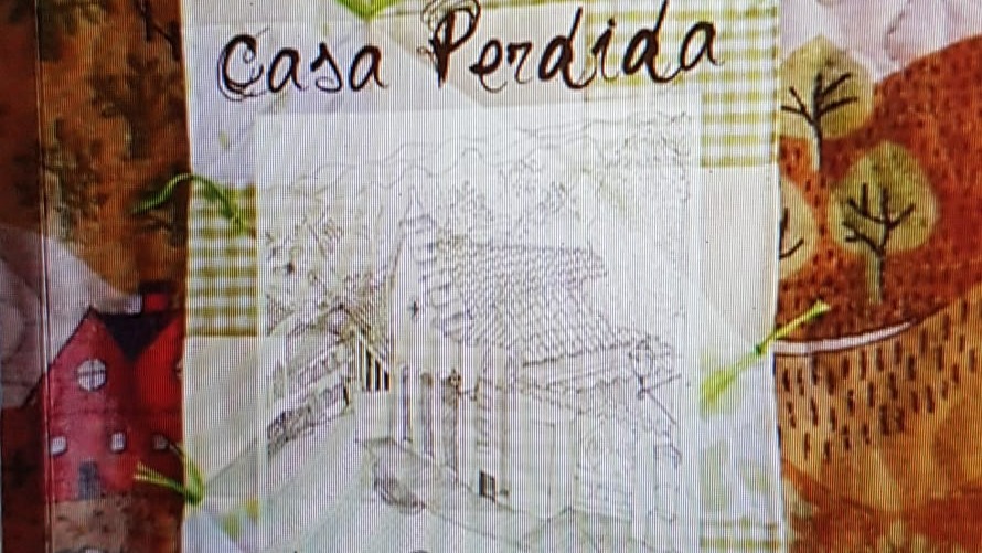 Livro Antologia - Casa Lembrada, casa Perdida - Ed. AG - 1 crônica e uma poesia - 2008